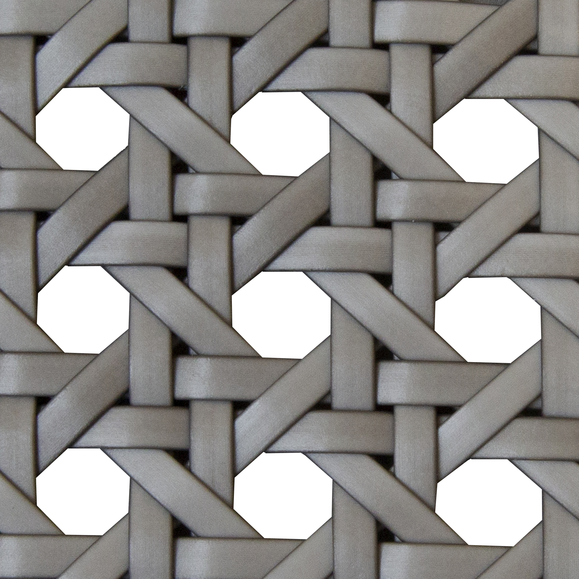 French Weave - Light Grey
